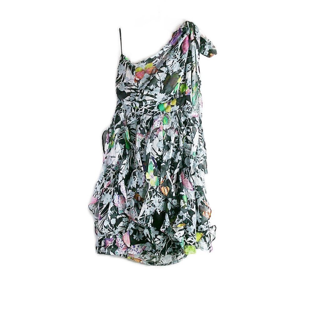 MM Couture - One Shoulderd  Mini Length Dress - Size Small - Picture 4 of 5
